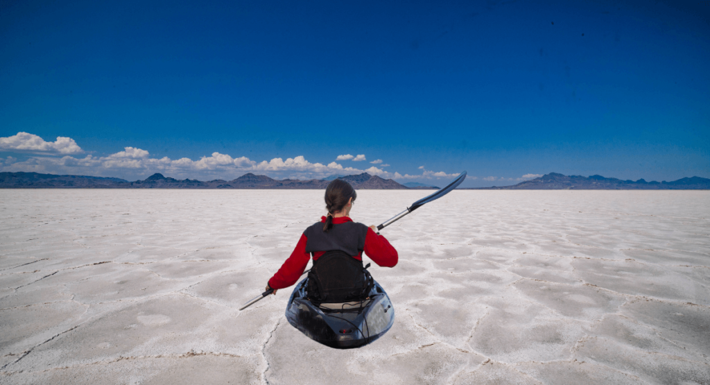 Can You Kayak the Salt Flats in Utah