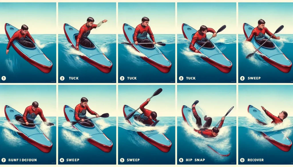 How to Roll a Kayak Step by Step