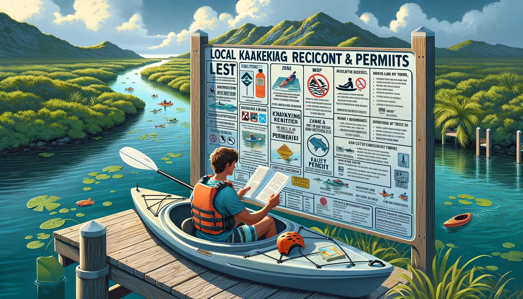 Local Regulations And Permits Kayak in Cape Coral Canals