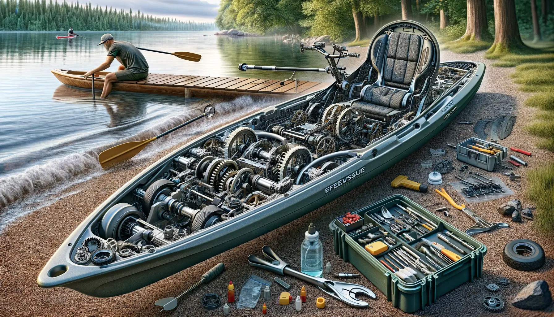 Maintenance And Durability of Pedal Kayak