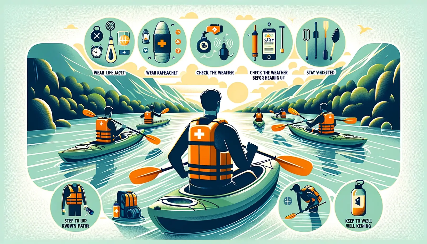 Tips For Kayaking Safely