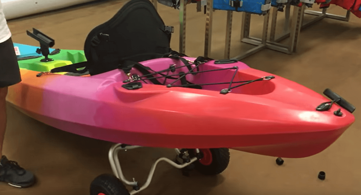 Using A Kayak Trolley