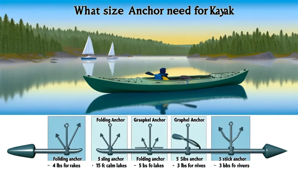 What Size Anchor Need for Kayak