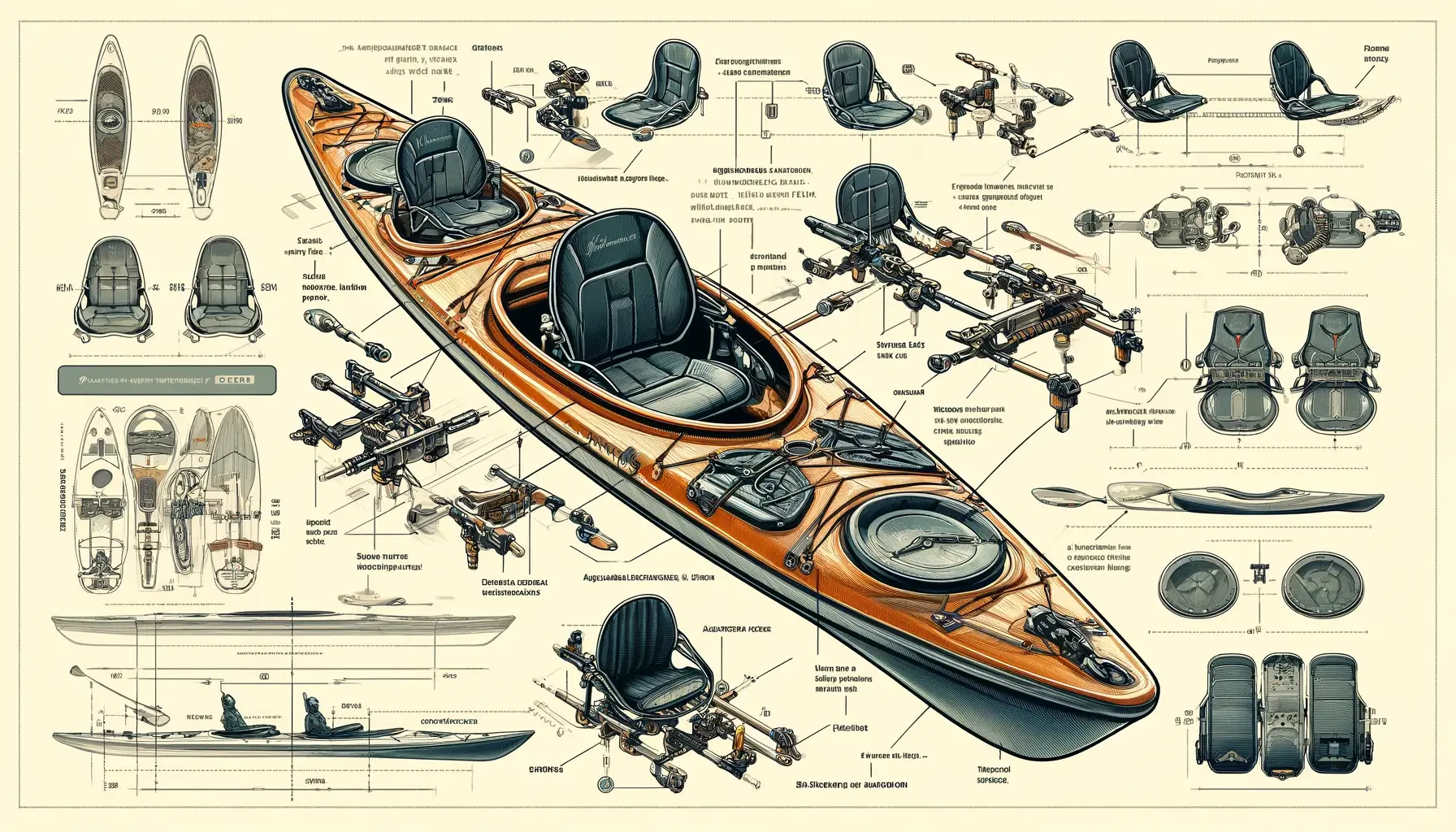 Adjustment Techniques of kayak