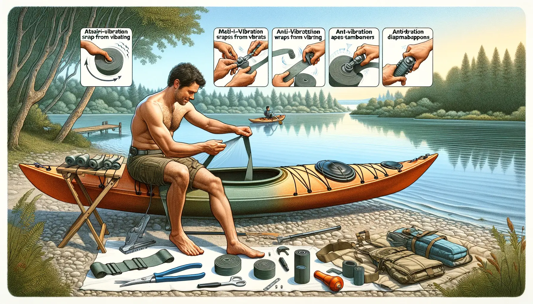 Methods To Prevent Kayak Straps From Vibrating